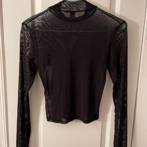 Forever 21 mesh see-through top